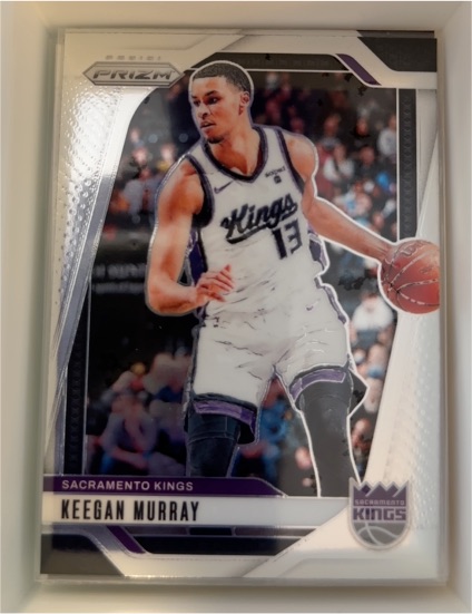 2024-25 Panini Prizm #7 Keegan Murray — front