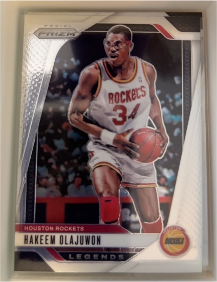 2024-25 Panini Prizm #296 Hakeem Olajuwon — front