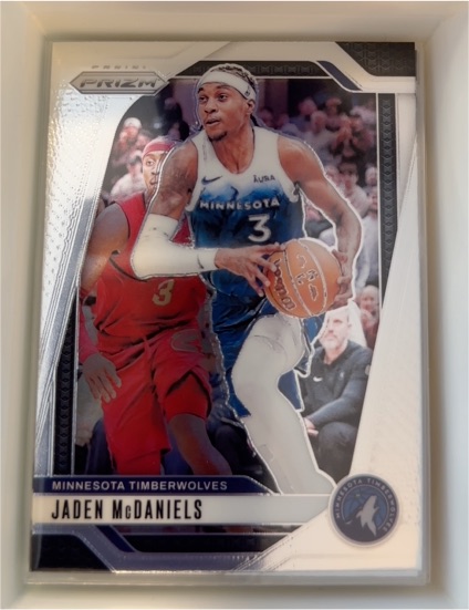 2024-25 Panini Prizm #175 Jaden McDaniels — front