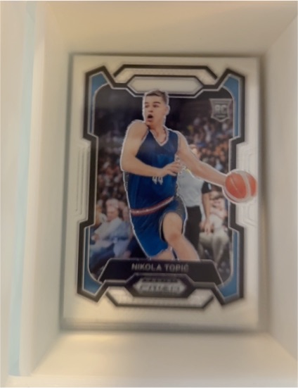2024 Panini Prizm Draft Picks #10 Nikola Topic — front