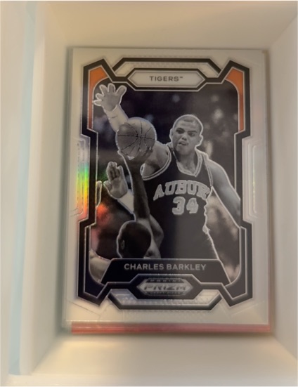 2024 Panini Prizm Draft Picks #39 Charles Barkley Auburn Tigers — front
