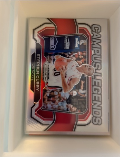 2024 Panini Prizm Draft Picks #2 Stephen Curry Campus Legends — front