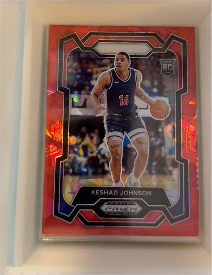 2024 Panini Prizm Draft Picks #66 Keshad Johnson — front