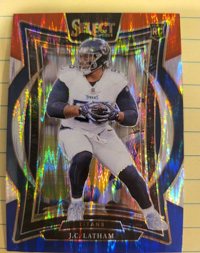 2024 Panini Select #11 J.C. Latham — front