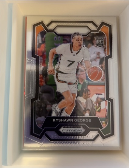 2024 Panini Prizm Draft Picks #71 Kyshawn George — front