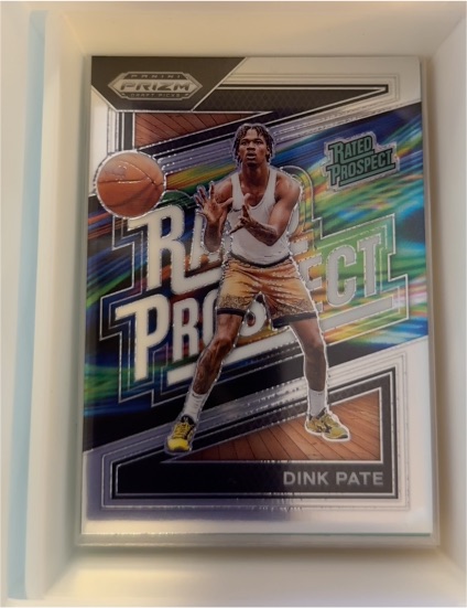 2024 Panini Prizm Draft Picks #18 Dink Pate Rated Prospect — front
