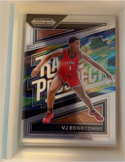 2024 Panini Prizm Draft Picks #17 VJ Edgecombe Rated Prospect — front