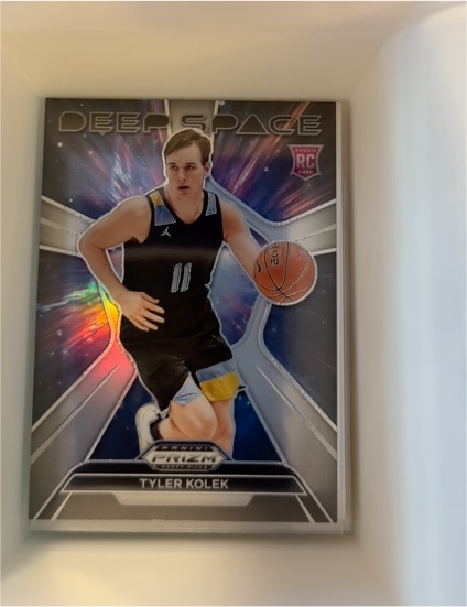 2024 Panini Prizm Draft Picks #1 Tyler Kolek Deep Space — front