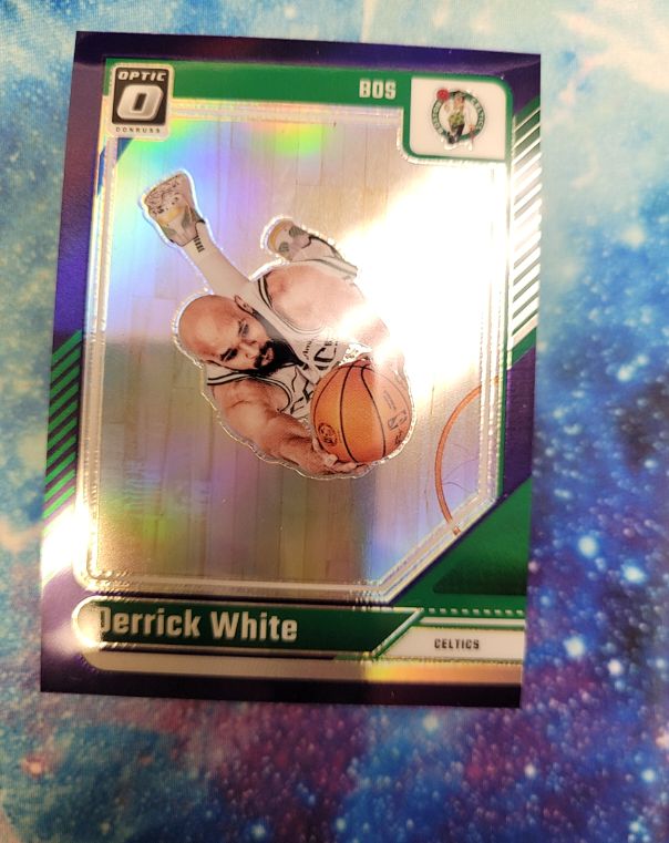 2024 Donruss Optic #BOS Derrick White — front