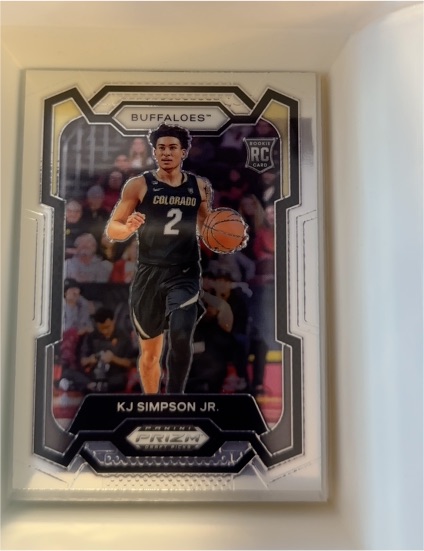 2024 Panini Prizm Draft Picks #93 KJ Simpson Jr. — front