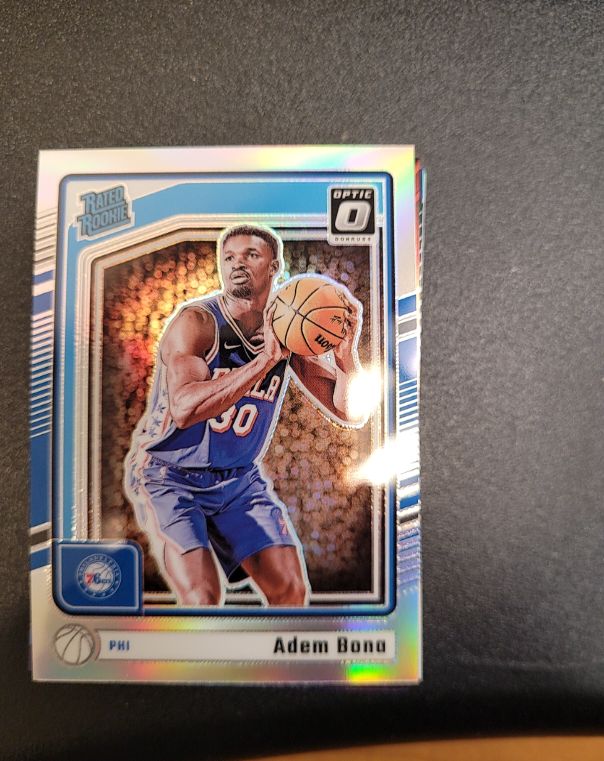 2023-24 Panini Donruss Optic Rated Rookie Adem Bona — front