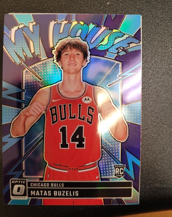 2024-25 Donruss Optic #15 Matas Buzelis My House Rookie — front