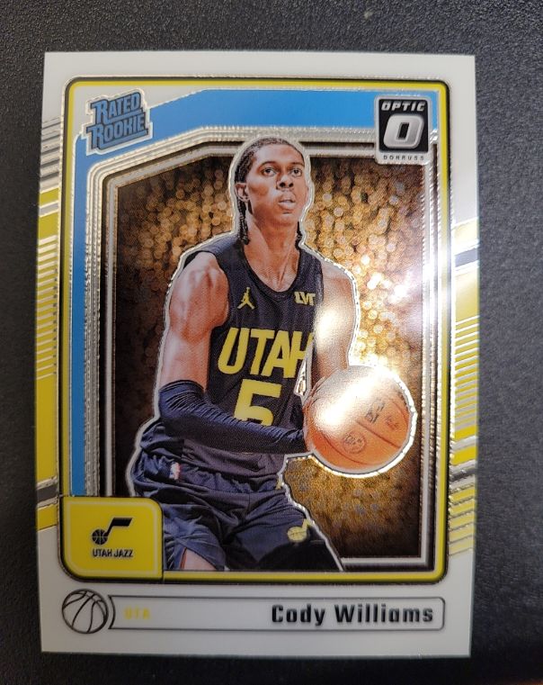 2024-25 Panini Donruss Optic #230 Cody Williams — front