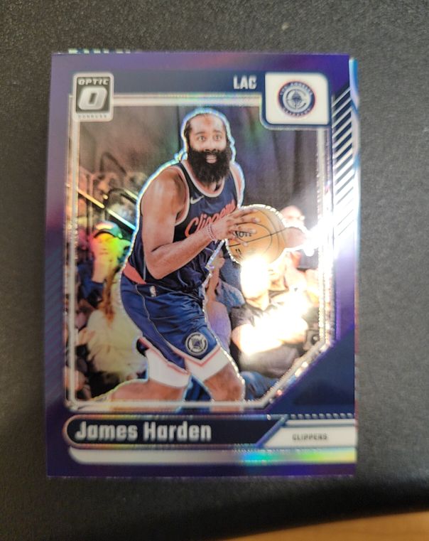 2024-25 Panini Donruss Optic #211 James Harden — front