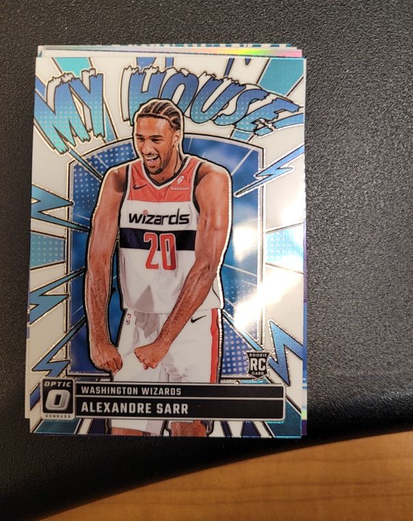 2024-25 Panini Donruss Optic #9 Alexandre Sarr My House — front