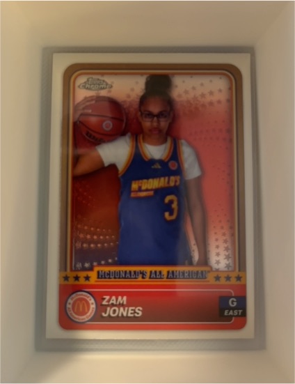 2024 Topps Chrome McDonald's All American #55 Zam Jones — front