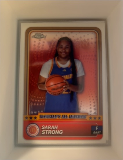 2024 Topps Chrome McDonald's All American #60 Sarah Strong — front
