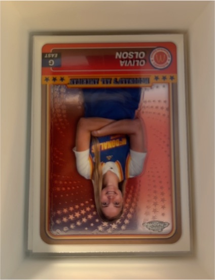 2024 Topps Chrome McDonald's All American #58 Olivia Olson — front