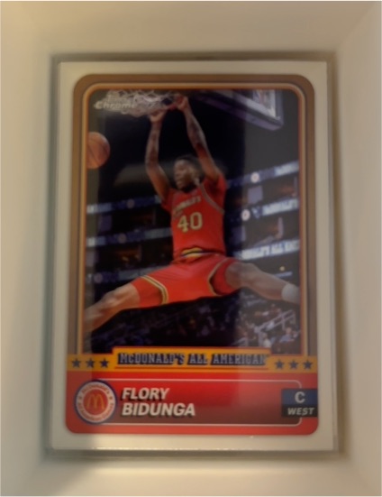 2024 Topps Chrome McDonald's All American #35 Flory Bidunga — front