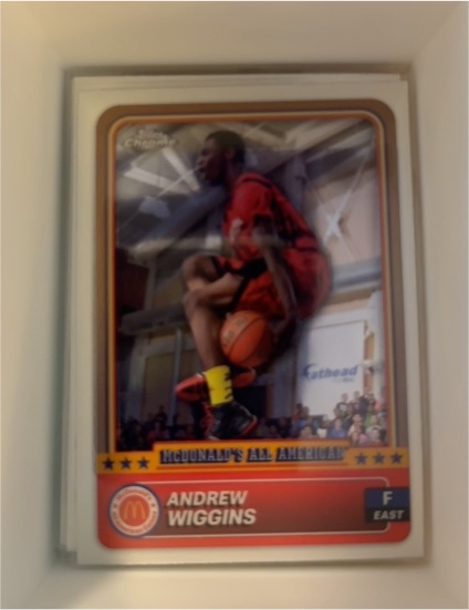 2024 Topps Chrome McDonald's All American #86 Andrew Wiggins — front