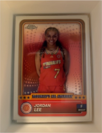 2024 Topps Chrome McDonald's All-American #68 Jordan Lee — front
