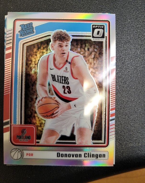 2024-25 Donruss Optic #272 Donovan Clingan — front
