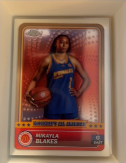2024 Topps Chrome McDonald's All American #51 Mikayla Blakes — front
