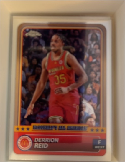 2024 Topps Chrome McDonald's All-American #41 Derrion Reid — front