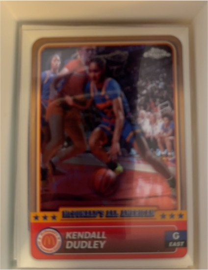 2024 Topps Chrome McDonald's All-American #2 Kendall Dudley — front