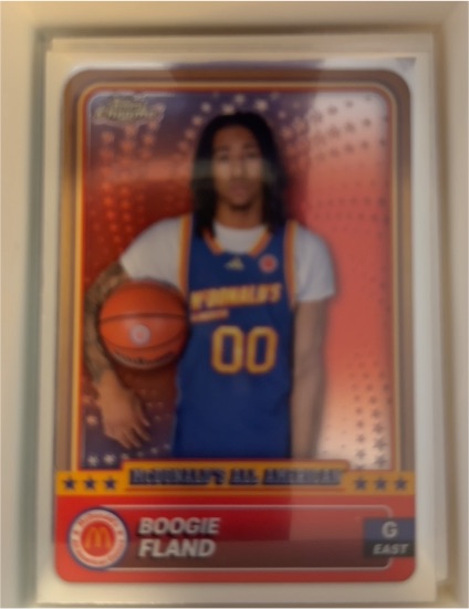 2024 Topps Chrome McDonald's All American #79 Boogie Fland — front