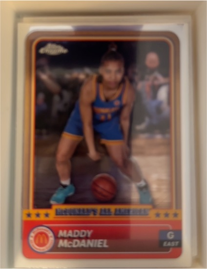2024 Topps Chrome McDonald's All-American #7 Maddy McDaniel — front