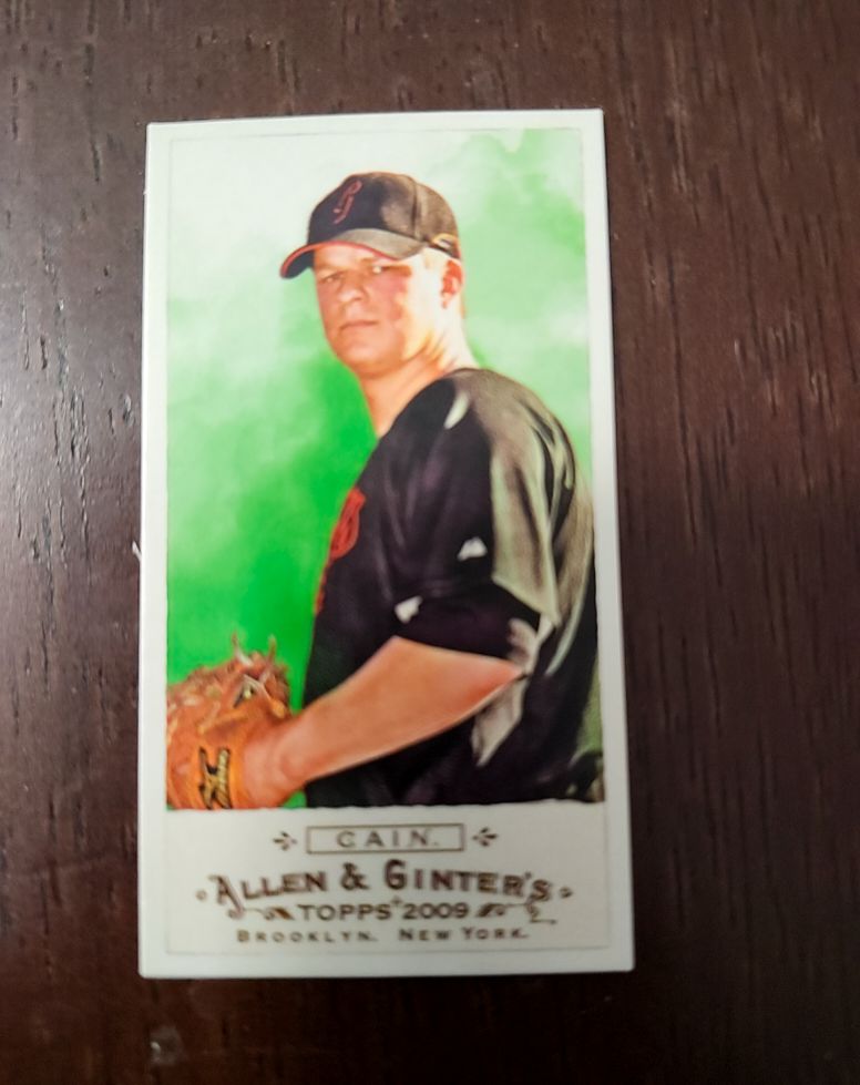 2009 Topps Allen & Ginter #Cain — front