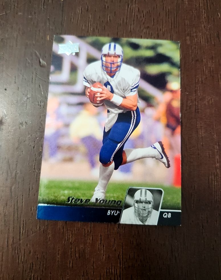 1991 Upper Deck #43 Steve Young — front