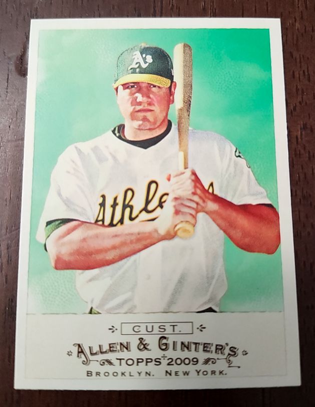 2009 Topps Allen & Ginter #207 Jack Cust — front