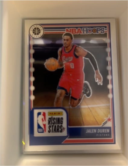2023-24 Panini NBA Hoops Premium Stock #299 Jalen Duren — front