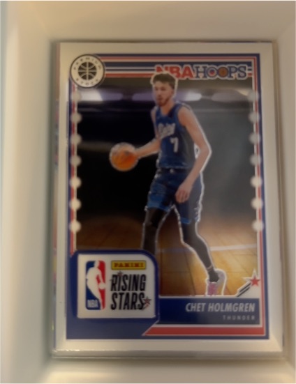 2023-24 Panini NBA Hoops Premium Stock #293 Chet Holmgren — front