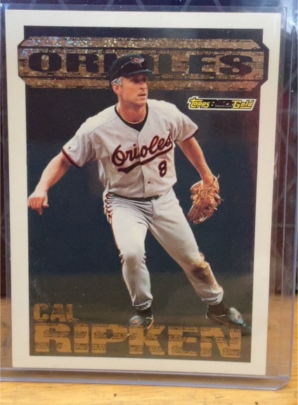 1994 Topps Black Gold #18 Cal Ripken Jr. — front