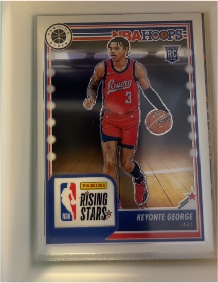 2023-24 Panini NBA Hoops Premium Stock #283 Keyonte George — front