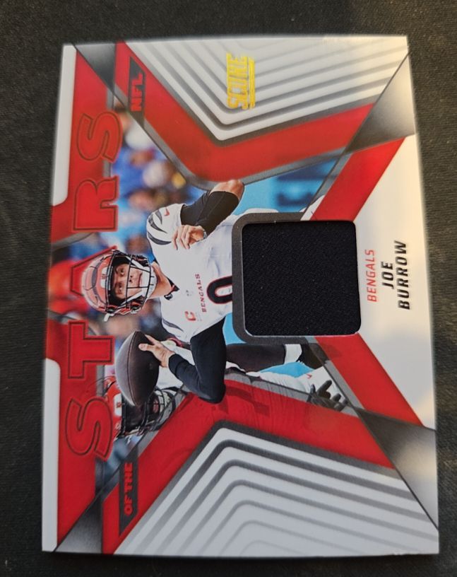2025 Panini Score Stars of the NFL #SNJ-JBW Joe Burrow — front