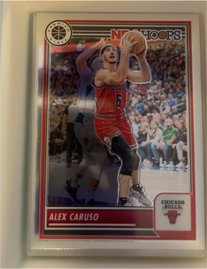 2023-24 Panini NBA Hoops Premium Stock #116 Alex Caruso — front