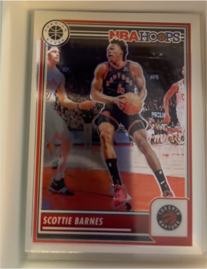 2023-24 Panini NBA Hoops Premium Stock #257 Scottie Barnes — front