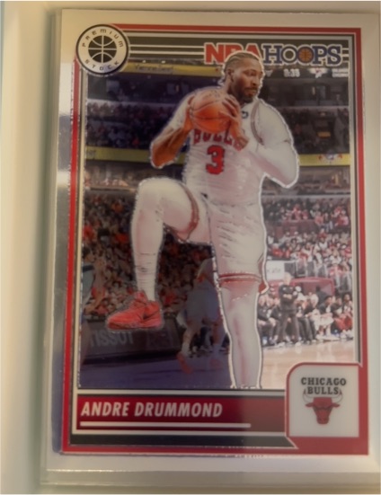 2023-24 Panini NBA Hoops Premium Stock #33 Andre Drummond — front