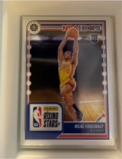 2023-24 Panini NBA Hoops Premium Stock #287 Bilal Coulibaly — front