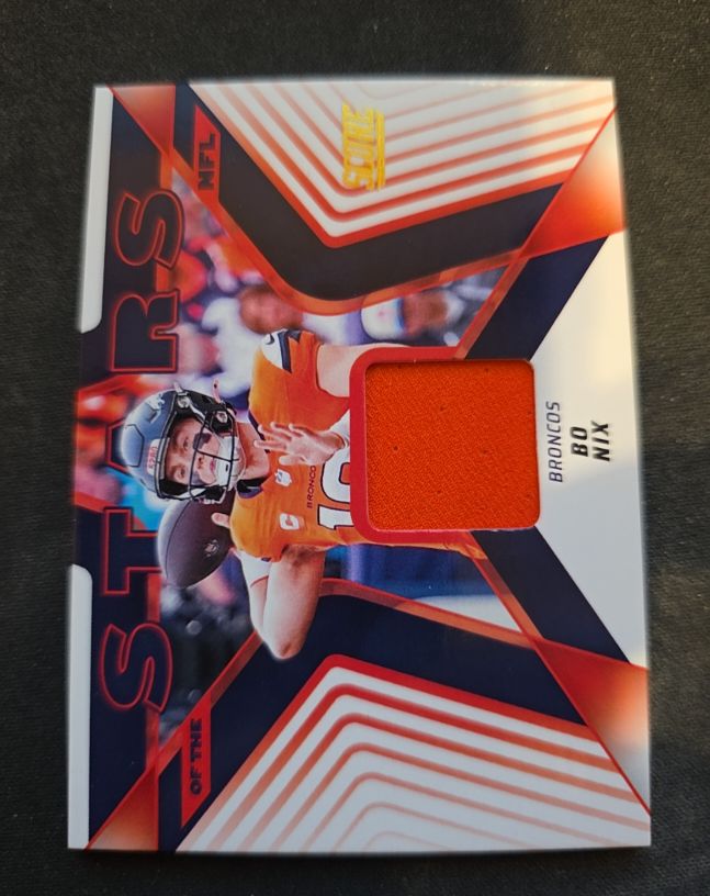 2025 Panini Score Stars of the NFL #SNJ-BNX Bo Nix — front