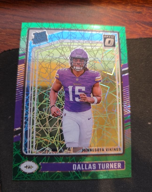2024 Panini Donruss Optic #224 Dallas Turner — front
