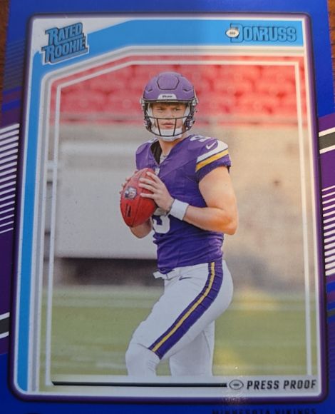 2024 Panini Donruss #303 J.J. McCarthy — front