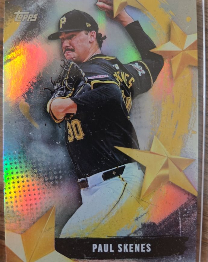 2025 Topps Series 1 Stars of MLB #SMLB-27 Paul Skenes — front