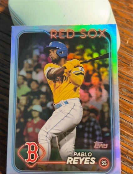 2024 Topps Series 2 #594 Pablo Reyes — front