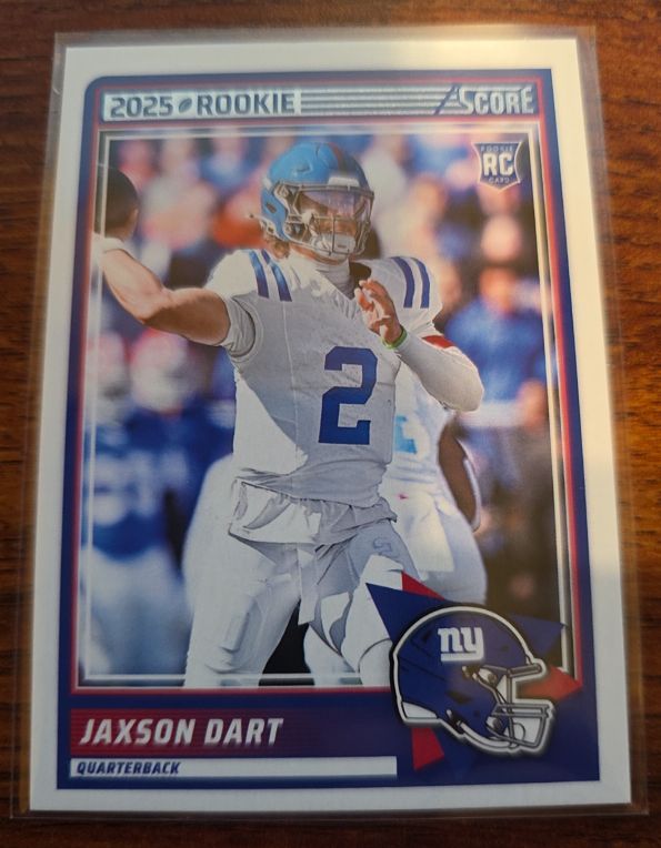 2025 Panini Score #35 Jaxson Dart — front