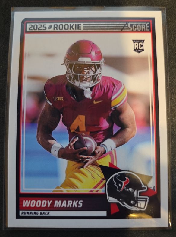 2025 Panini Score #43 Woody Marks — front